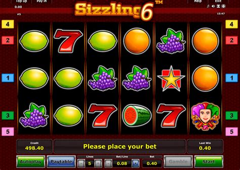 Sizzling 6 Slot Machine Free Online .